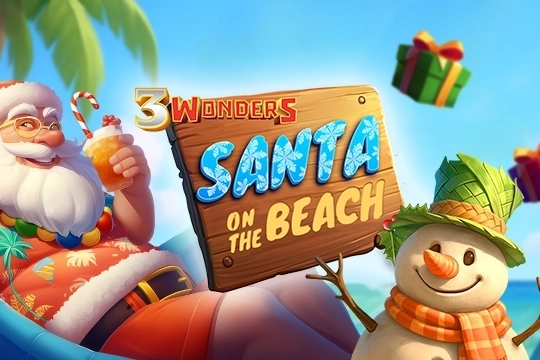 3 Wonders Santa On The Beach